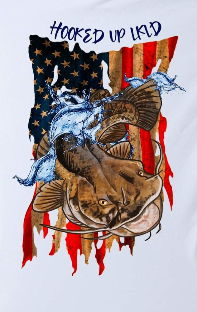 American Flag Catfish – Hooked Up Lkld